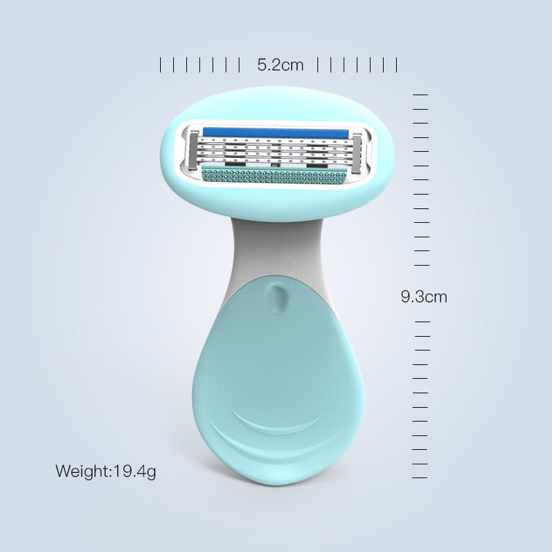  Compact 4 -blades Razor for men & women - gentle shave on the way-5