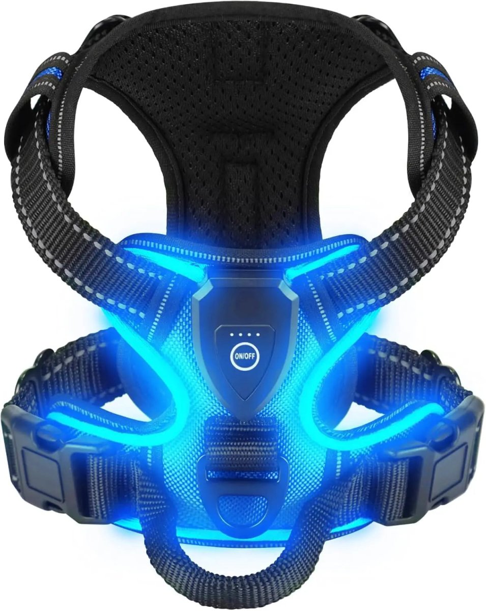 LUMIDOG – Rechargeable LED Dog Harness for Nighttime Safety 8