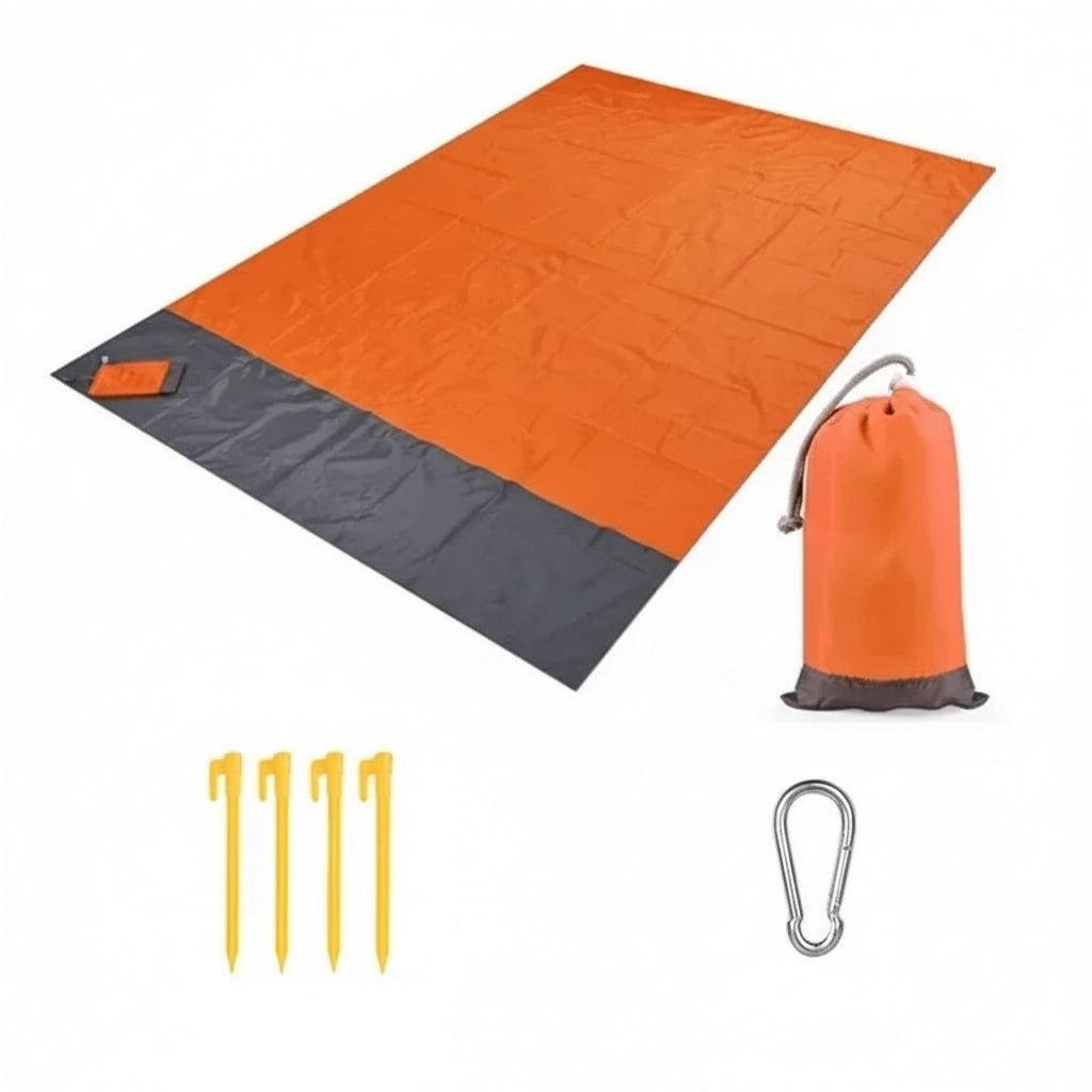 Shoreline - Extra Large Waterproof Beach Blanket for 5-7 People Outdoor Relaxation 8