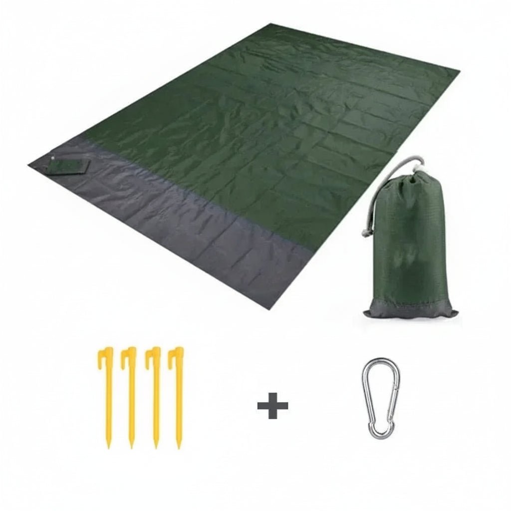 Shoreline - Extra Large Waterproof Beach Blanket for 5-7 People Outdoor Relaxation 6