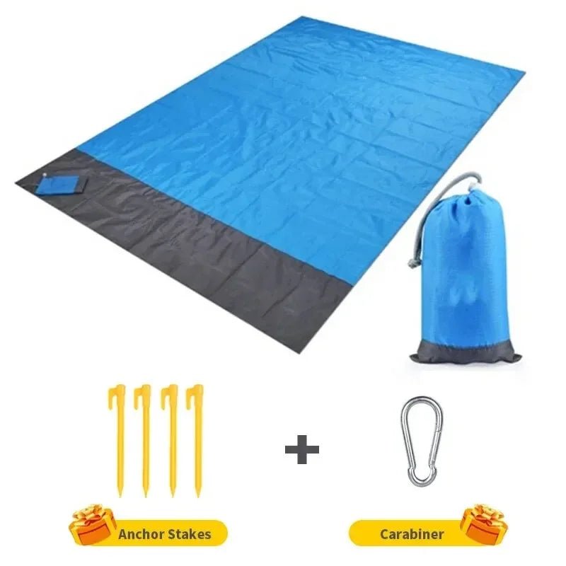Shoreline - Extra Large Waterproof Beach Blanket for 5-7 People Outdoor Relaxation 7