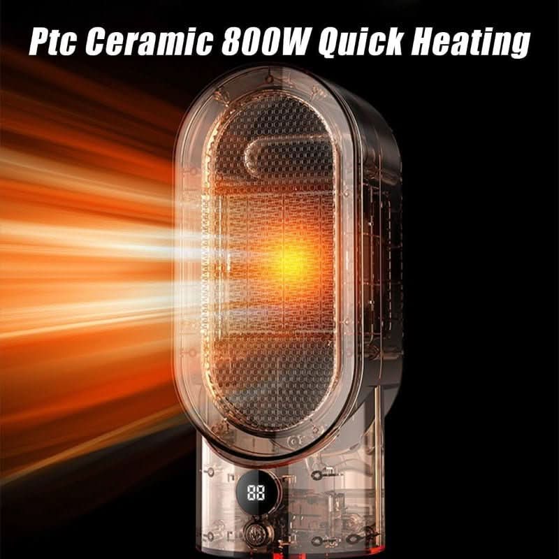 AirHeater Pro - 800W Portable Electric Fan Heater for Quick, Efficient Warmth 4