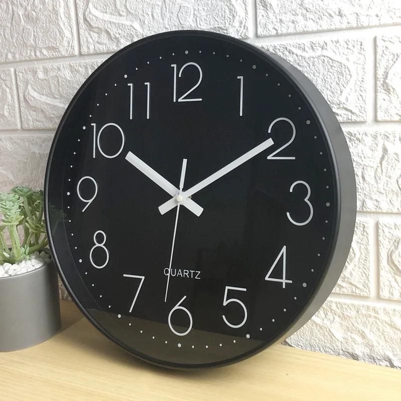 TIMESILENT – 12-Inch Silent Non-Ticking Wall Clock for Modern Decor 7