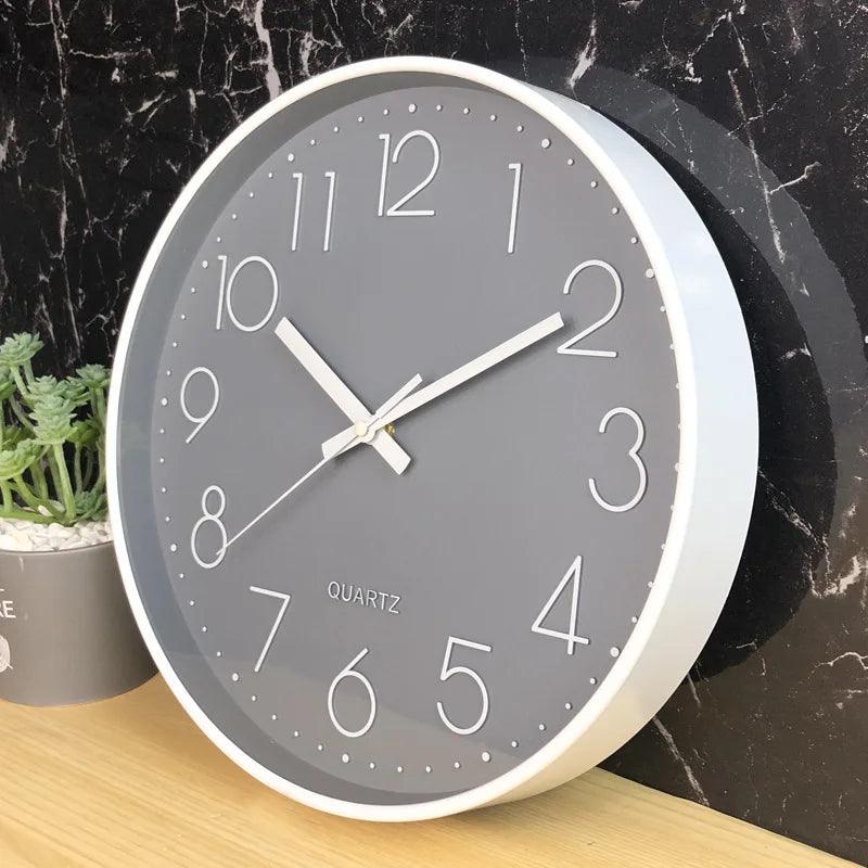 TIMESILENT – 12-Inch Silent Non-Ticking Wall Clock for Modern Decor 11