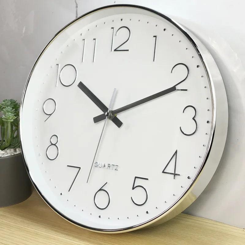 TIMESILENT – 12-Inch Silent Non-Ticking Wall Clock for Modern Decor 10
