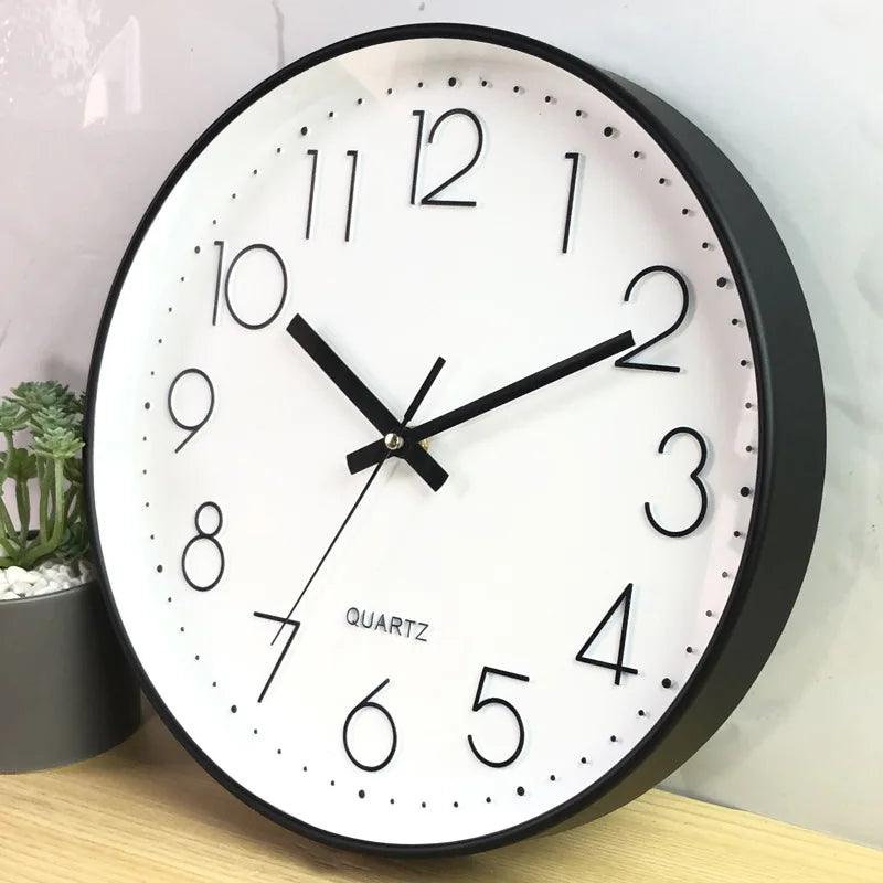 TIMESILENT – 12-Inch Silent Non-Ticking Wall Clock for Modern Decor 9