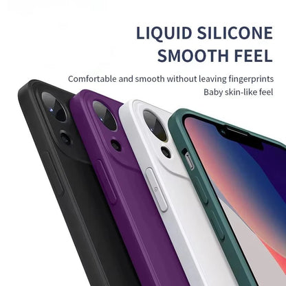 Premium Silicone Phone Case - Shockproof for iPhone 14, 13, 12, 11 Pro Max 4