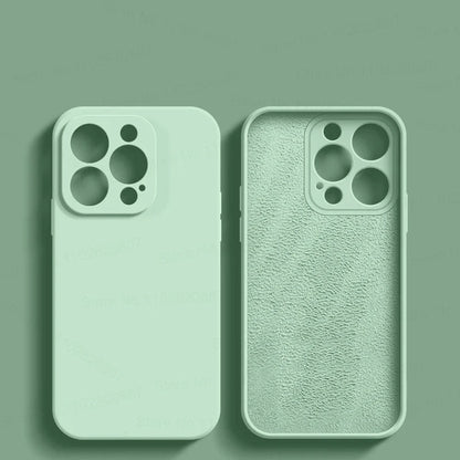 Premium Silicone Phone Case - Shockproof for iPhone 14, 13, 12, 11 Pro Max 6