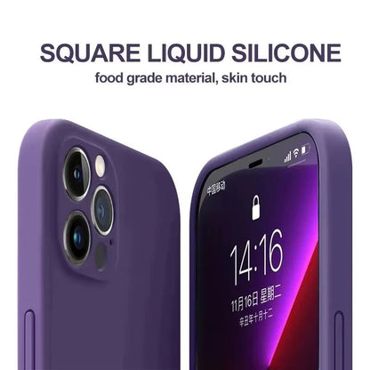 Premium Silicone Phone Case - Shockproof for iPhone 14, 13, 12, 11 Pro Max 3