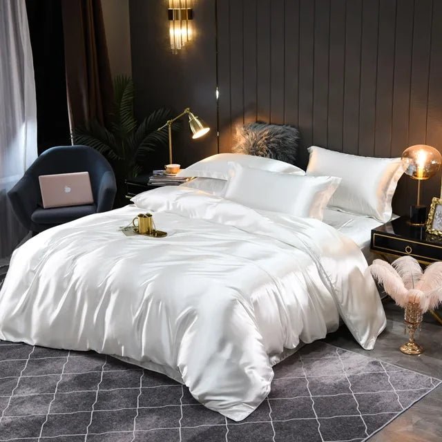 SILKCOMFORT – Luxe 100% zijden dekbedovertrek voor ultiem comfort