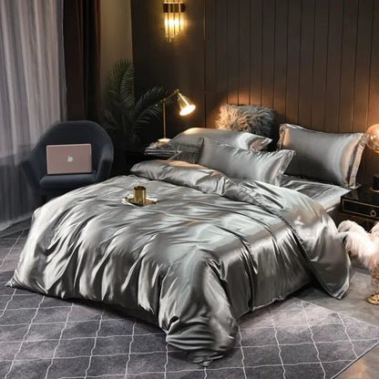 SILKCOMFORT – Luxe 100% zijden dekbedovertrek voor ultiem comfort