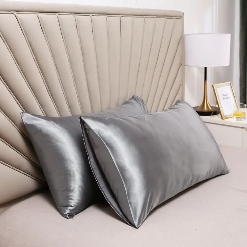 Premium Mulberry Silk Pillowcase - 100% Natural for Smooth Skin & Hair 2