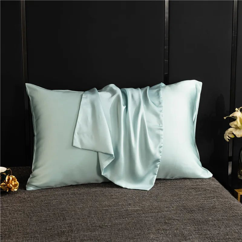 Taie d'oreiller SilkNest – Luxueuse, Facile d'entretien & Uni pour un sommeil confortable