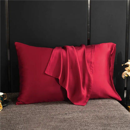 Taie d'oreiller SilkNest – Luxueuse, Facile d'entretien & Uni pour un sommeil confortable