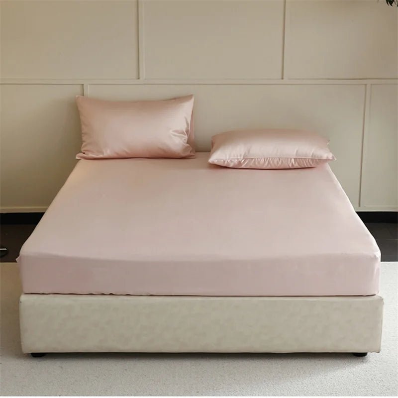 NOBLESILK – Luxury Mulberry Silk Fitted Sheet for Cool, Breathable Sleep 8