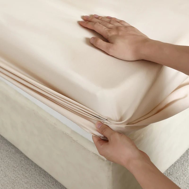NOBLESILK – Luxury Mulberry Silk Fitted Sheet for Cool, Breathable Sleep 13