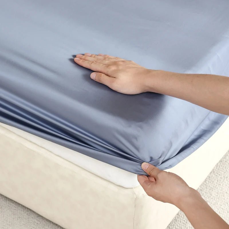 NOBLESILK – Luxury Mulberry Silk Fitted Sheet for Cool, Breathable Sleep 16