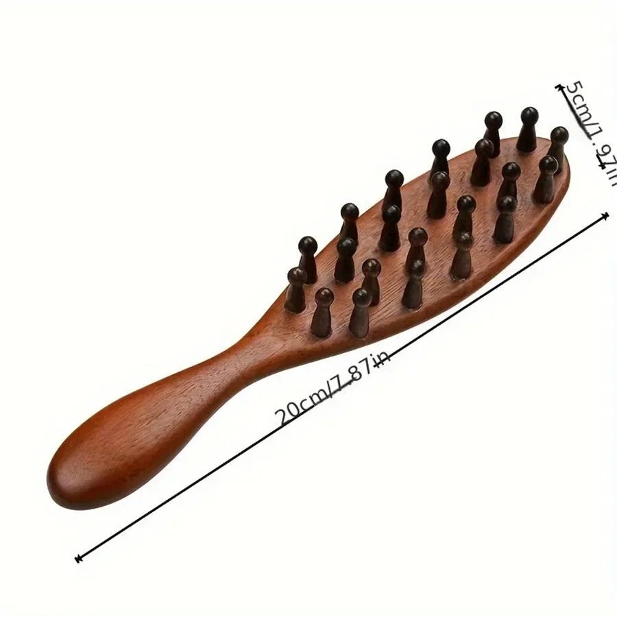 ROSESCALP – Rosewood Massage Comb for Scalp Stimulation & Pain Relief 4