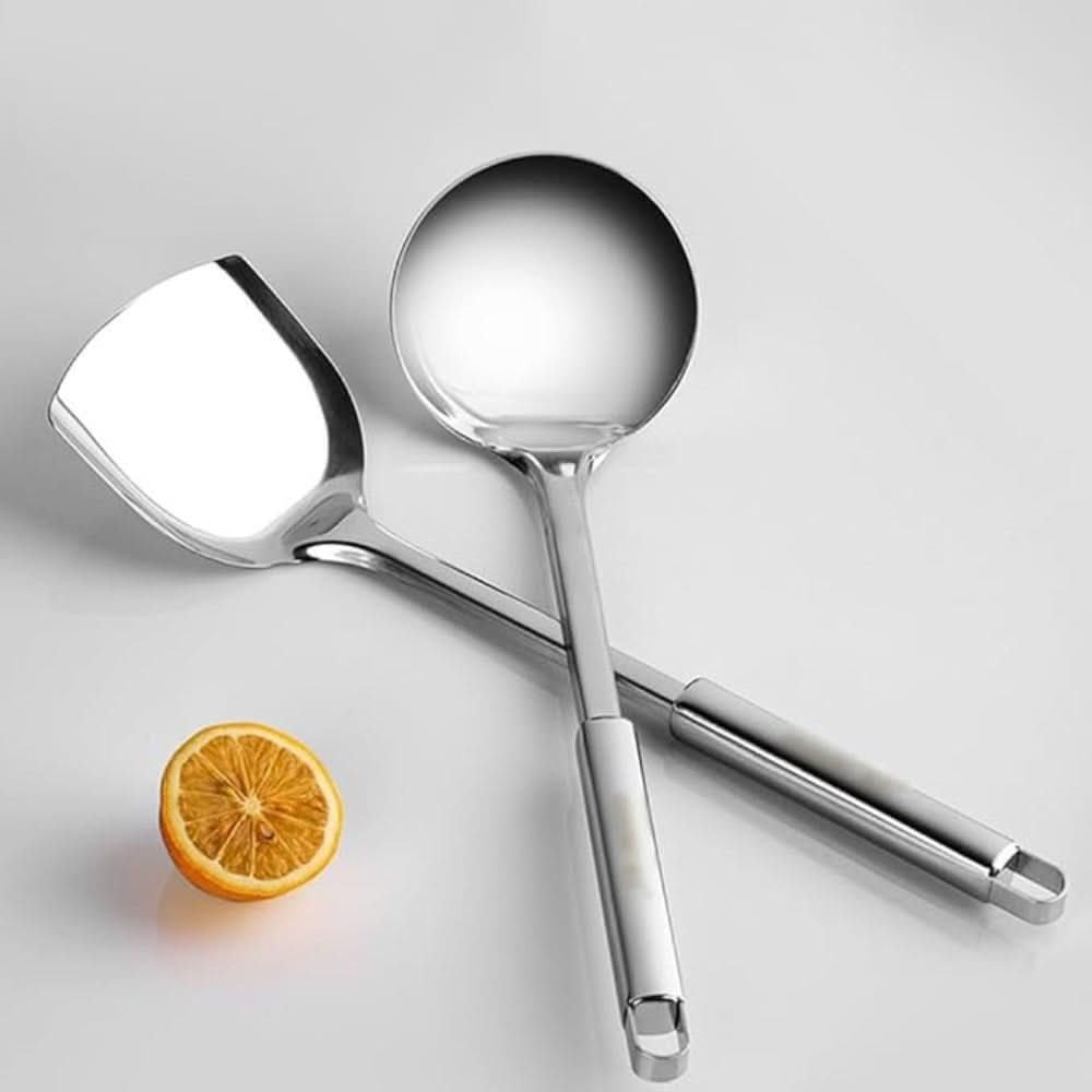 Premium Stainless Steel 5-Piece Kitchen Cooking Utensils Set with Ladle 3