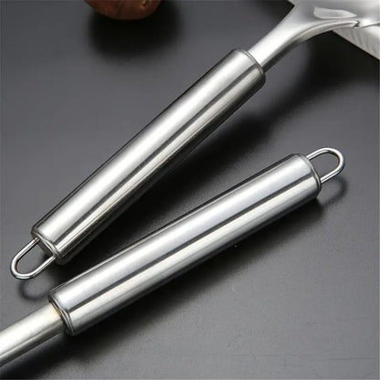 Premium Stainless Steel 5-Piece Kitchen Cooking Utensils Set with Ladle 7