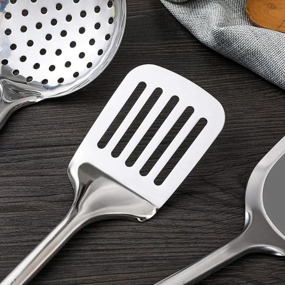 Premium Stainless Steel 5-Piece Kitchen Cooking Utensils Set with Ladle 5