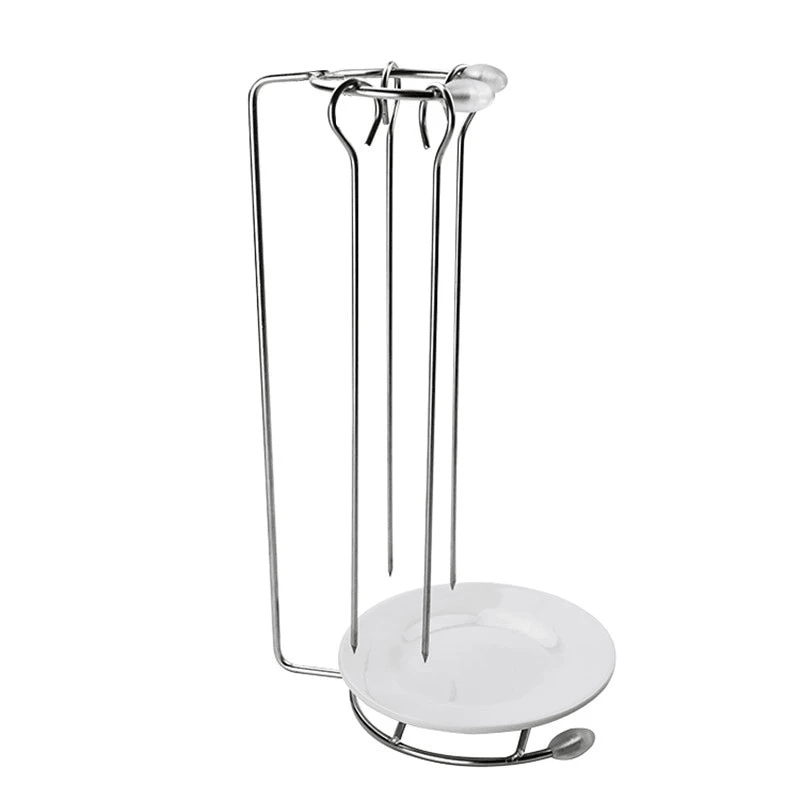 Stainless Steel BBQ Skewers Set with Grill Rack for Perfect Outdoor Grilling 5