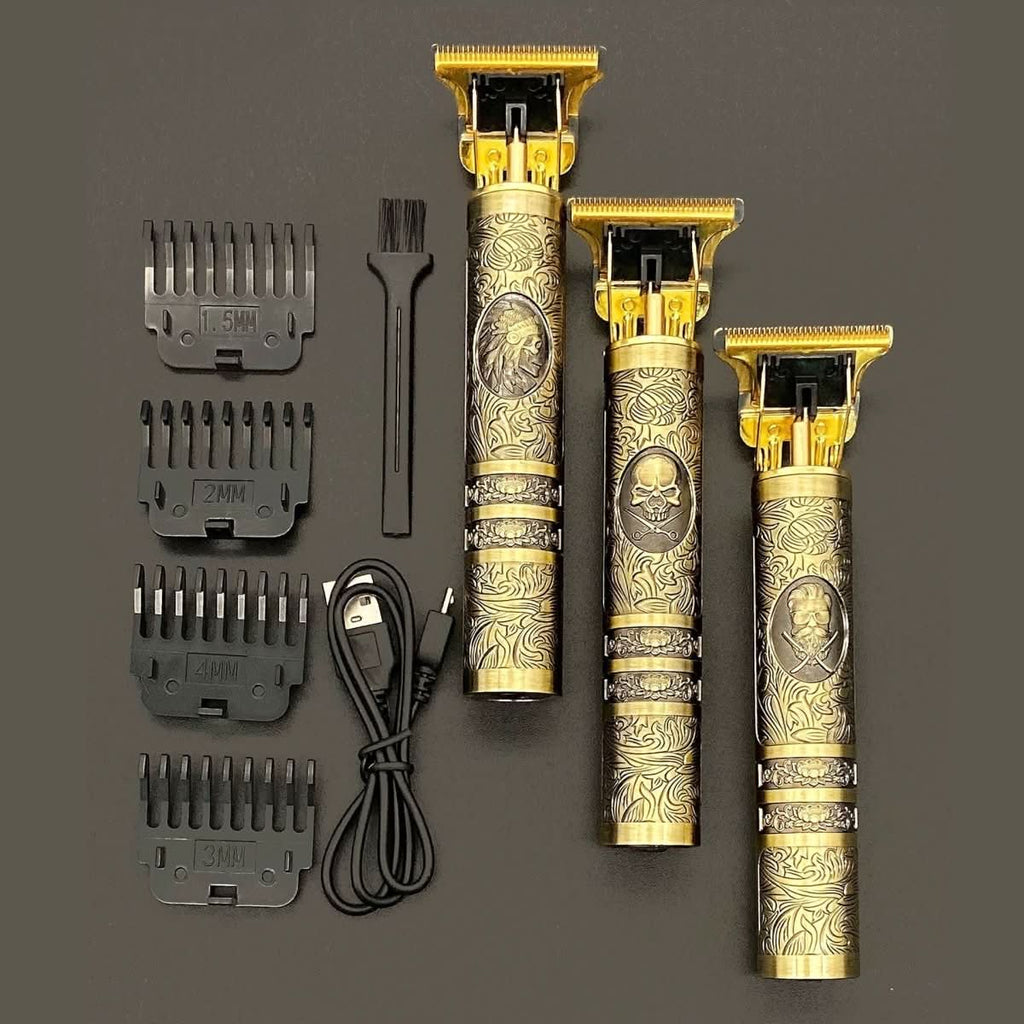  Skulltrim beard trimmer - rechargeable hair trimmer with precise cutting technology, waterproof & powerful-3