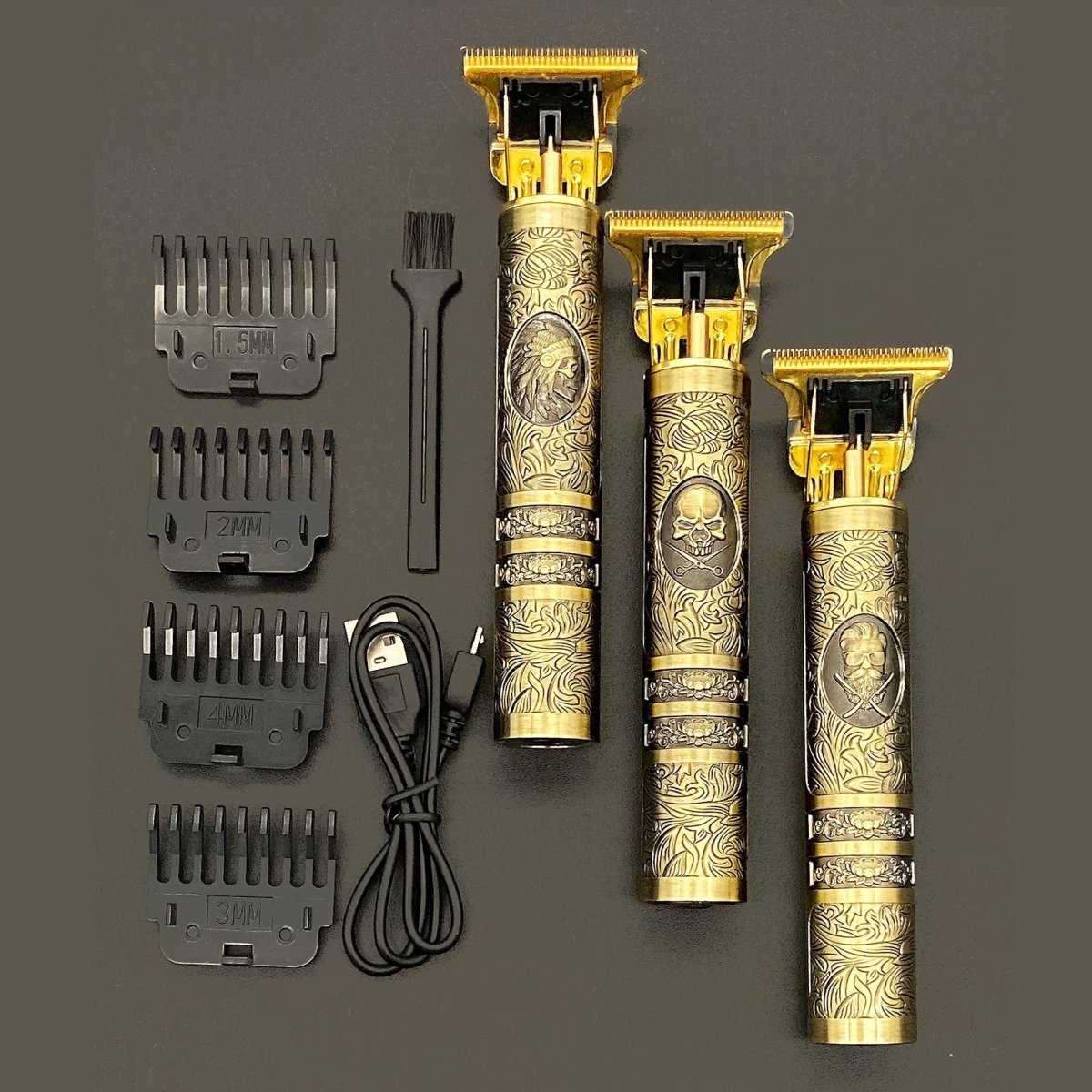  Skulltrim beard trimmer - rechargeable hair trimmer with precise cutting technology, waterproof & powerful-3