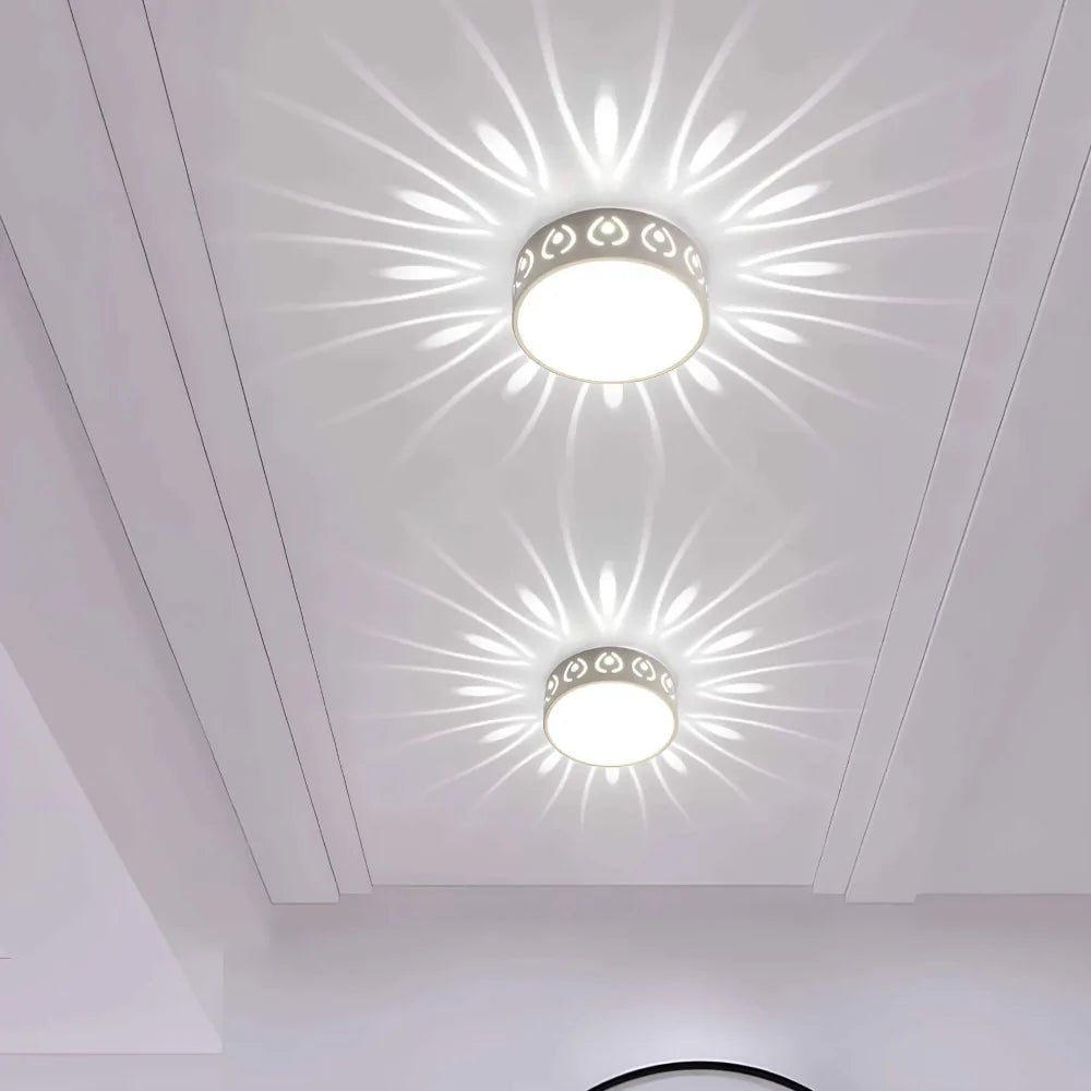 Lunoval - Ultra-Slim LED Ceiling Light for Living Room & Hallways 4