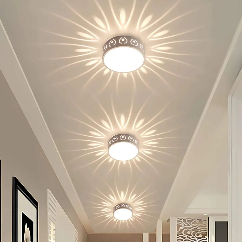 Lunoval - Ultra-Slim LED Ceiling Light for Living Room & Hallways 1