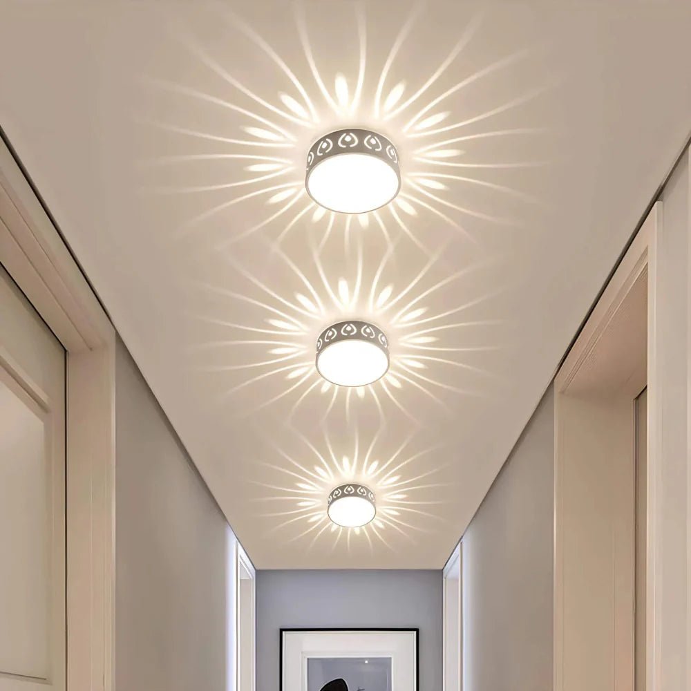 Lunoval - Ultra-Slim LED Ceiling Light for Living Room & Hallways 2