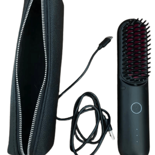  Sleekstyle - electrical hairbrush with 3 temperature levels for smooth hair-1