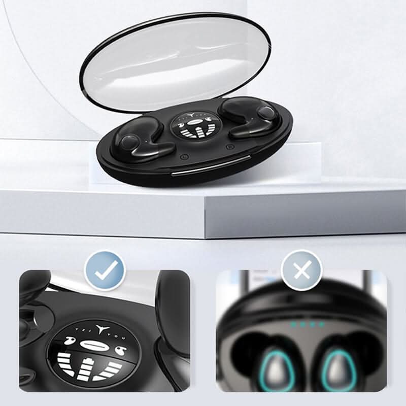 LULLABUDS – Auriculares Sem Fios Invisíveis para Sono Confortável e Uso Durante Toda a Noite