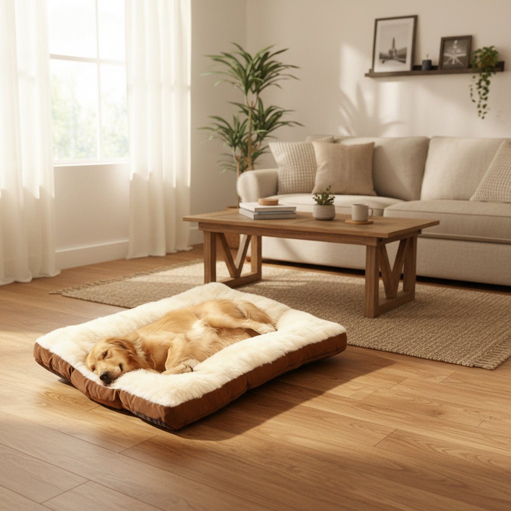 DOZEDOG – Premium Dog Bed with Supportive Foam & Soft Cotton Cover 2