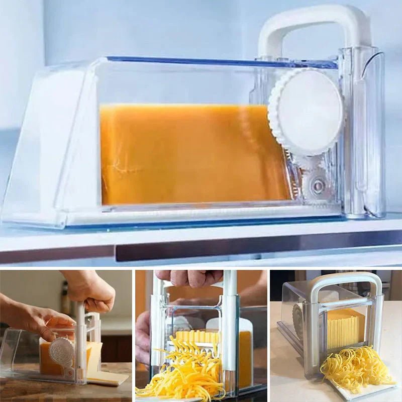 DAIRYPRO – Precision Cheese Slicer with Thickness Adjustment for All Cheese Types 1