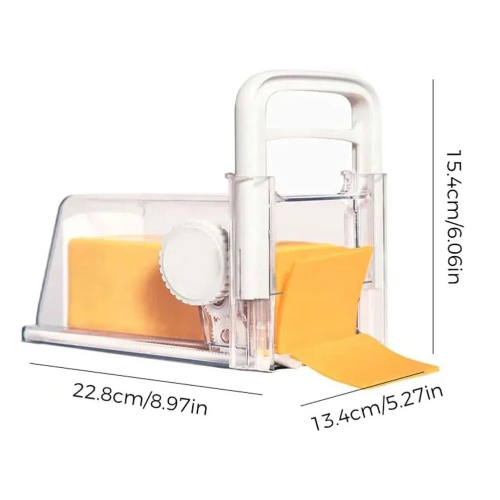 DAIRYPRO – Precision Cheese Slicer with Thickness Adjustment for All Cheese Types 4