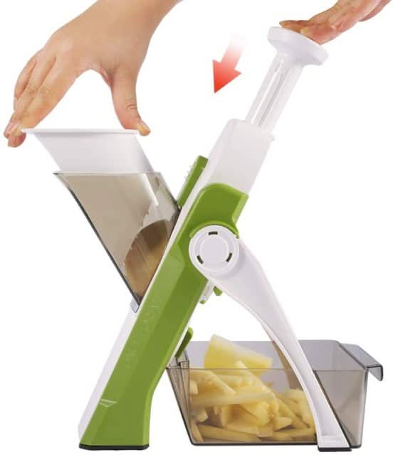 SLICEPRO – Affettatrice per verdure 5-in-1 per una preparazione senza sforzo