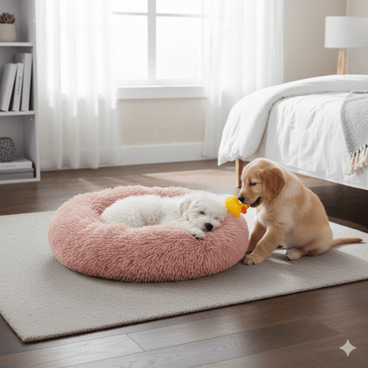 LETTO SLUMBERPAWS – Letto Calmante per Cani per un Sonno Profondo e Ristoratore