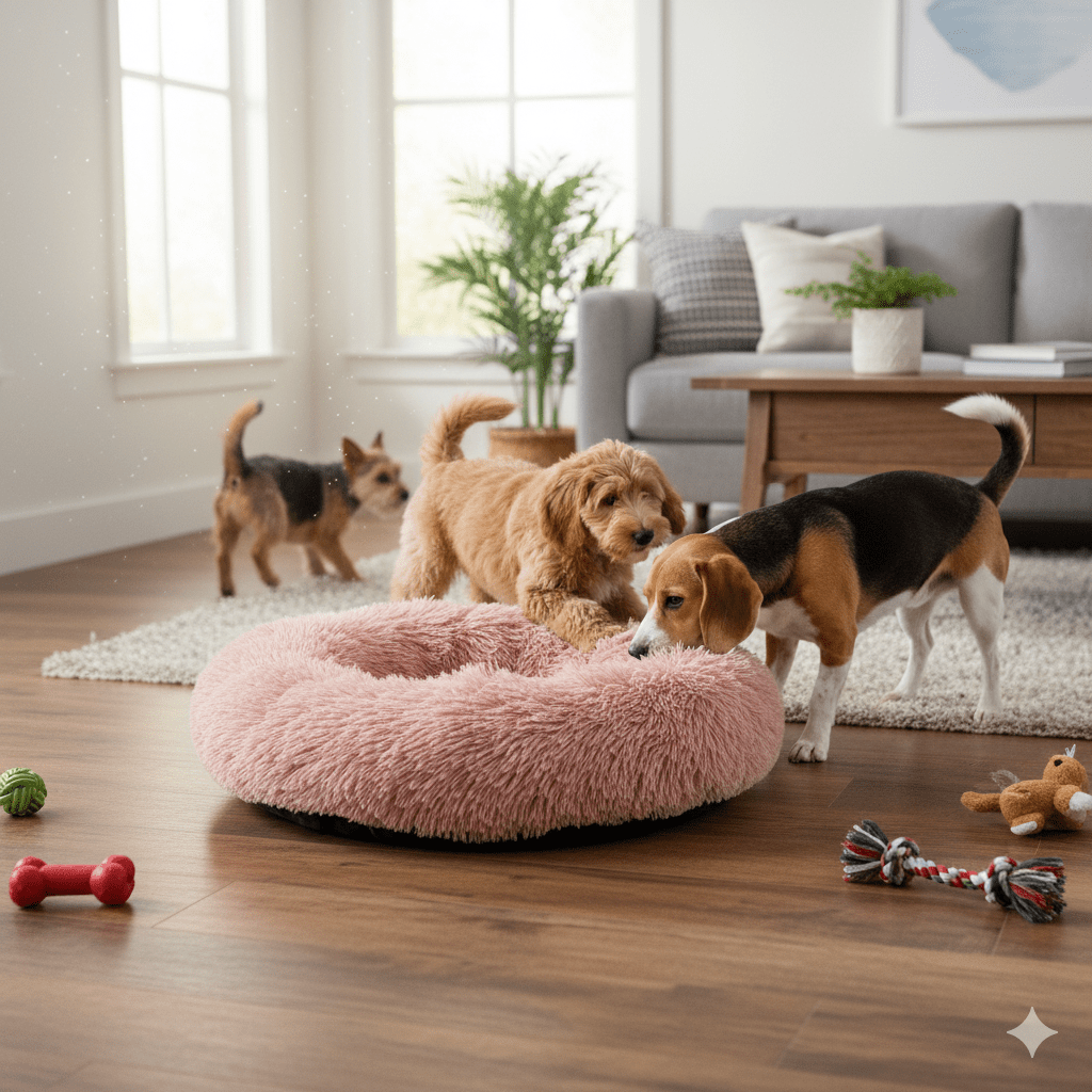 LETTO SLUMBERPAWS – Letto Calmante per Cani per un Sonno Profondo e Ristoratore