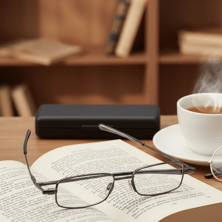 FLEXFOLD – Compact Folding Reading Glasses with 90-Degree Spring Hinge 2