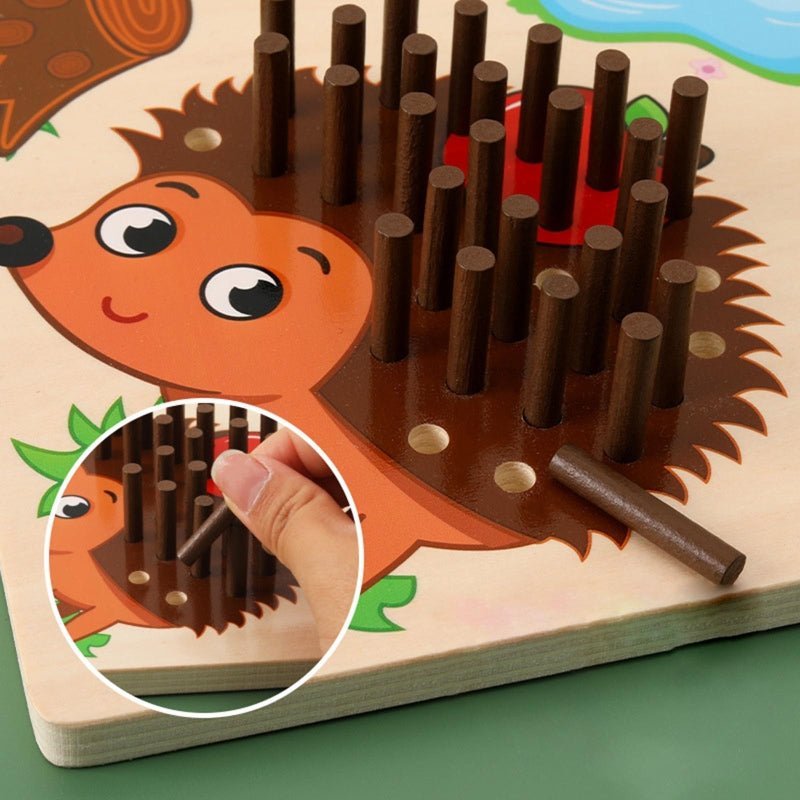 SmartToy– Juego educativo con diseño de erizo para promover la comprensión de números y las habilidades motoras finas