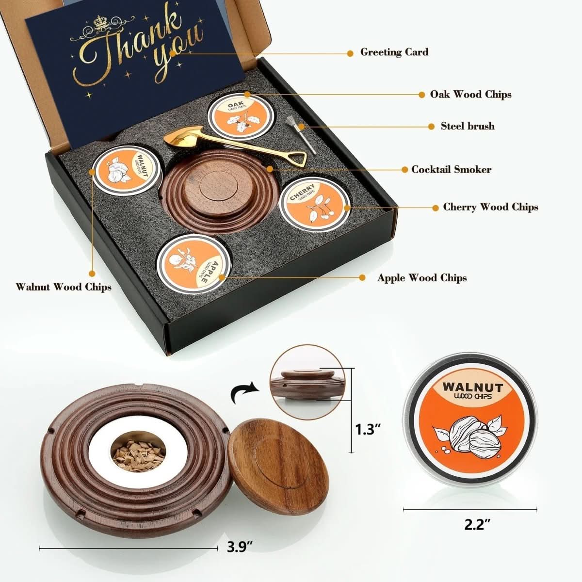 SMOKETAIL KIT – Cocktail Smoker Set for Whiskey & Bourbon Lovers