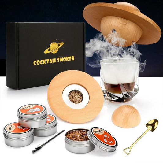 SMOKETAIL KIT - Set di affumicatori per cocktail per gli amanti del whisky e del bourbon