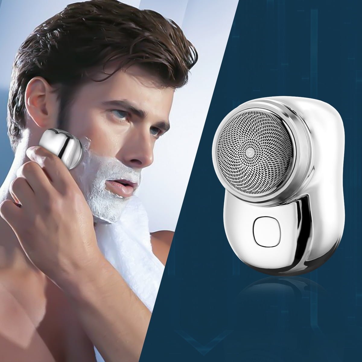  Smooth shave portable razor - compact & painless shave-1
