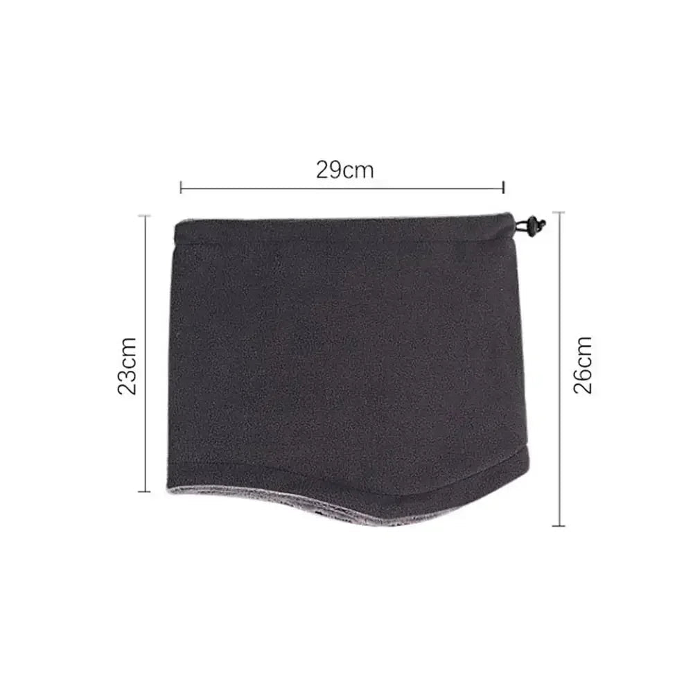 Versatile Winter Neck Gaiter - Adjustable Fleece Face Mask for Outdoor Activities 3
