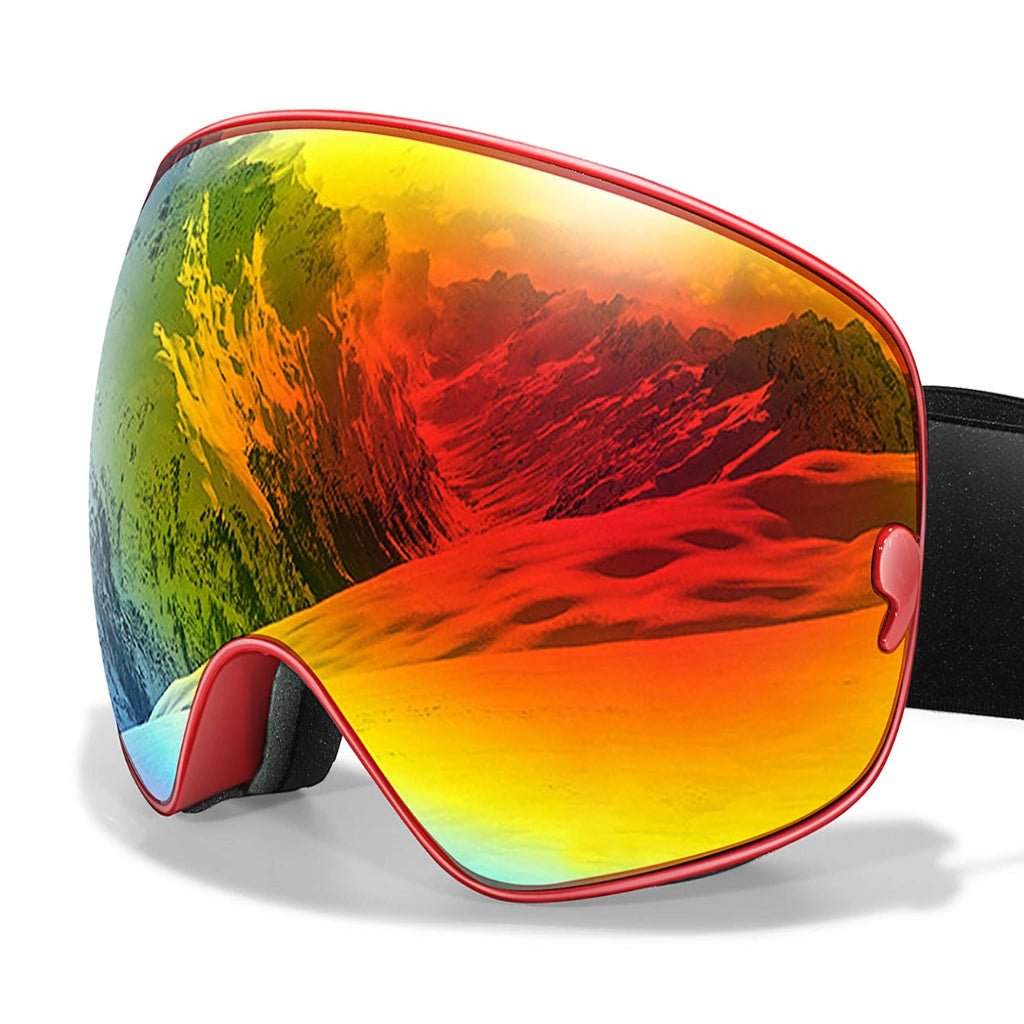 GLACIERGLOW – Premium Anti-Fog Ski Goggles with UV400 Protection & Night Vision Lens 14