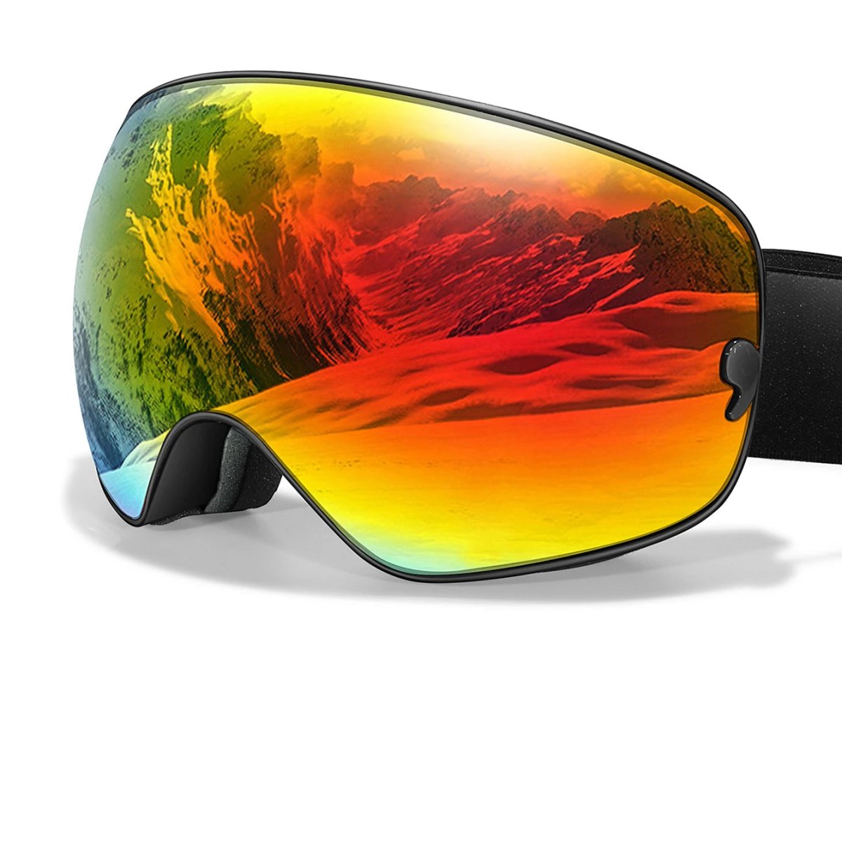 GLACIERGLOW – Premium Anti-Fog Ski Goggles with UV400 Protection & Night Vision Lens 5