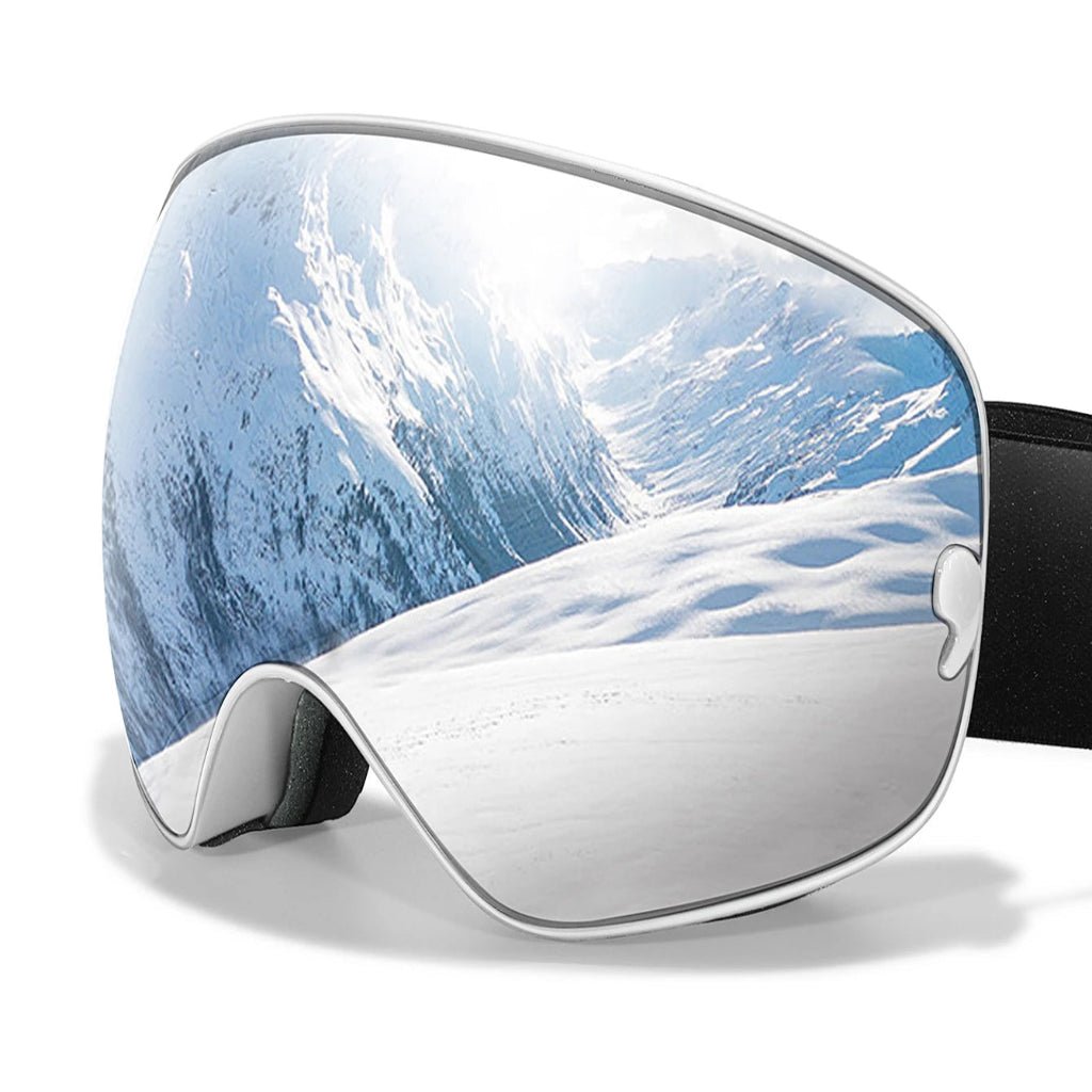 GLACIERGLOW – Premium Anti-Fog Ski Goggles with UV400 Protection & Night Vision Lens 8