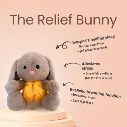 Snugglebunny Soother – Baby Sleep Aid with Breathing Simulation, Soothing Sounds & Light