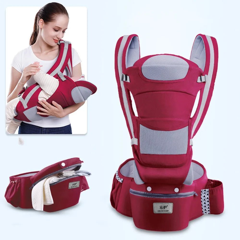 SnuggleHip Babytrage - Ergonomische Babytrage für komfortables und schmerzfreies Tragen
